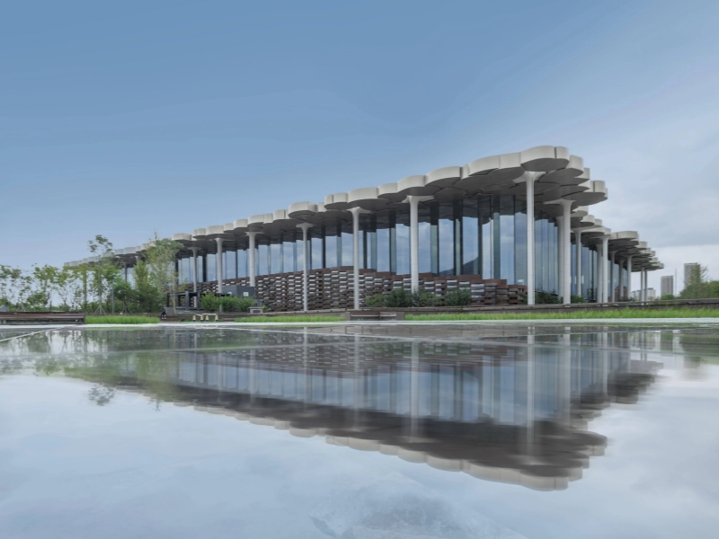 北京城市图书馆 10000㎡落地！大巨龙同质透心地板打造文化空间新标杆